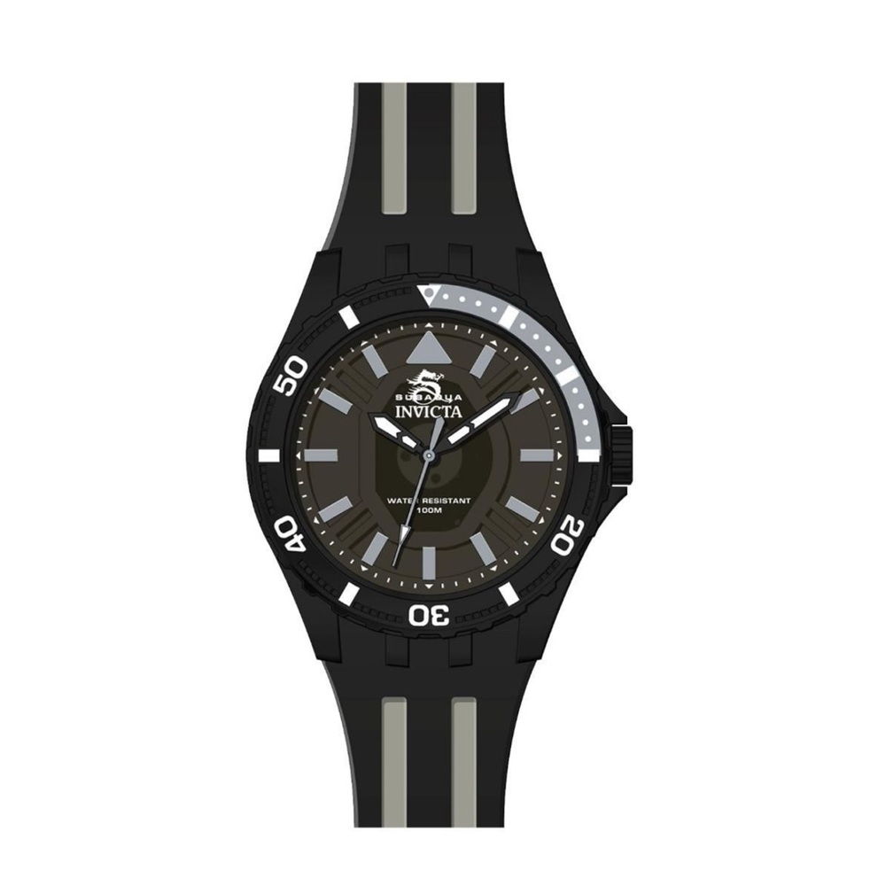 New In Box Invicta Subaqua Men's Watch - 44mm, Silicone Black Band Quartz